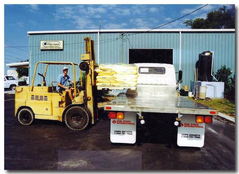 Salt delivery in Wimauma, Sun City Center,  Ruskin, Apollo Beach, Brandon, Dover, Seffner, Plant City, Tampa FL.